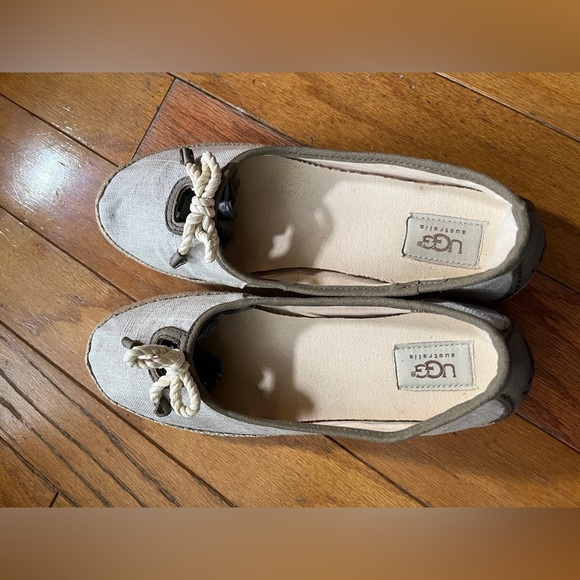 Ugg Australia Syleste canvas espadrille size 9 - Picture 6 of 9